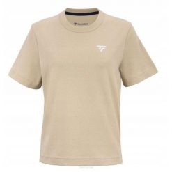 Koszulka tenisowa damska Tecnifibre Graphic Tee 2025. Brązowe koszulki sportowe damskie TECNIFIBRE, bez wzorów, bez kołnierzyka. Za 145.99 zł.