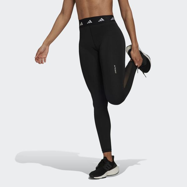 Techfit Long Leggings. Czarne legginsy damskie Adidas, xs, bez wzorów, do biegania, techfit (adidas). Za 139.99 zł.