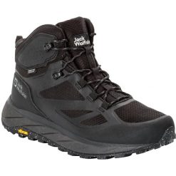 Buty trekkingowe męskie Jack Wolfskin Terraventure Texapore. Czarne trekkingi męskie Jack Wolfskin, za kostkę, trekkingowe. Za 733.00 zł.