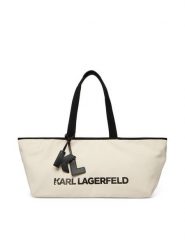 KARL LAGERFELD Torebka B2W50017 Beżowy jasny. Brązowe torebki do ręki damskie KARL LAGERFELD, bez wzorów, z materiału, bez dodatków. Za 549.99 zł.