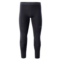 Męskie Spodnie Termoaktywne Elarit Base Layer Bottoms. Czarne spodnie sportowe męskie ELBRUS, m, bez wzorów, trekkingowe. Za 290.99 zł.