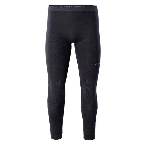 Męskie Spodnie Termoaktywne Elarit Base Layer Bottoms. Czarne legginsy sportowe męskie ELBRUS, m, bez wzorów, trekkingowe. Za 309.99 zł.