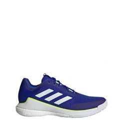 Buty do siatkówki dla dorosłych Adidas Crazyflight Shoes. Białe buty sportowe męskie Adidas, z materiału, bez zapięcia, do siatkówki. W wyprzedaży za 513.60 zł.