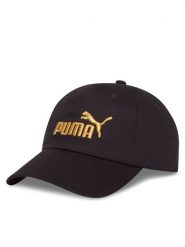 Puma Czapka z daszkiem 259990 Czarny. Czarne rękawiczki męskie Puma, bez wzorów, z bawełny. Za 49.99 zł.
