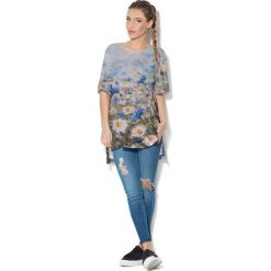 Colour Pleasure Koszulka CP-033 54 szaro-zielona r. uniwersalny. T-shirty damskie marki Colour Pleasure. Za 76.57 zł.