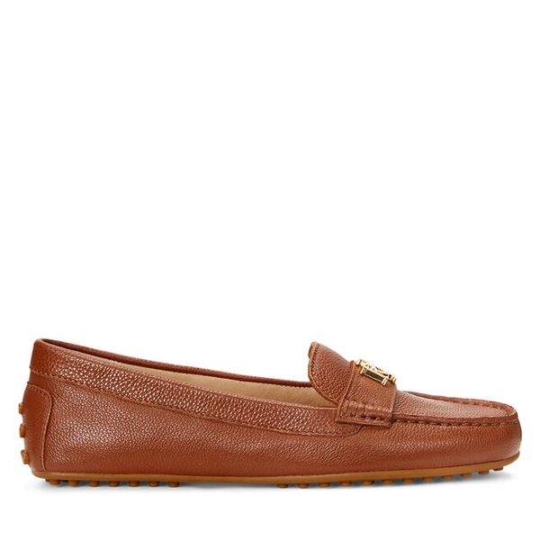 Mokasyny LAUREN RALPH LAUREN. Brązowe mokasyny damskie Lauren Ralph Lauren. Za 388.99 zł.