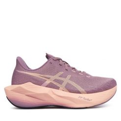 Buty do biegania Asics. Fioletowe obuwie sportowe damskie Asics, bez wzorów, do biegania. Za 709.99 zł.