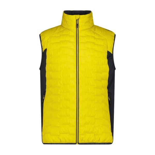 Kurtka puchowa bez rękawów CMP PrimaLoft Black Thermoplume. Zielone kurtki męskie CMP, bez wzorów, z materiału, z kapturem. Za 433.45 zł.