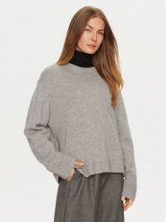 Herskind Sweter Doofa 5335974 Szary Regular Fit. Szare swetry damskie Herskind, xs, bez wzorów, z kaszmiru, bez kołnierzyka, bez ramiączek, bez kaptura. Za 809.99 zł.