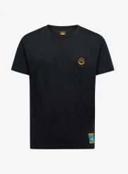 Koszulka bawełniana męska La Sportiva Climbing on the Moon T-Shirt. Czarne t-shirty męskie La Sportiva, m, bez wzorów, z bawełny, klasyczne, bez kołnierzyka. Za 208.99 zł.