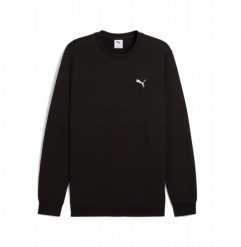 Puma vyriškas megztinis ESS, juodas. Bluzy męskie NoName, m, bez wzorów, bez kaptura. Za 218.53 zł.