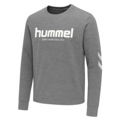Koszulka Hummel Legacy 2.0. Szare bluzki z długim rękawem męskie Hummel, bez wzorów, bez kołnierzyka, bez ramiączek, trekkingowe. Za 189.00 zł.