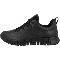 Buty do chodzenia męskie Ecco 52522401001. Czarne eleganckie półbuty ecco, z gore-texu, eleganckie, bez zapięcia. Za 692.99 zł.
