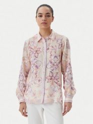 Hale Bob Koszula with linen Nia 4ZCA214A Beżowy Regular Fit. Brązowe bluzki damskie Hale bob, s, bez wzorów, ze lnu, bez kołnierzyka, bez ramiączek. Za 876.99 zł.