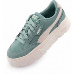 Puma Mayze Stack DC5 Buty Damskie Mineral Blue 41. Niebieskie obuwie sportowe damskie Puma, bez wzorów, trekkingowe. Za 429.99 zł.