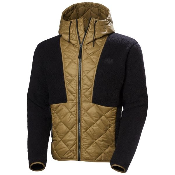 Kurtka z kapturem hybrydowa Helly Hansen Stowe. Brązowe bluzy męskie Helly Hansen, m, bez wzorów, z materiału, z kapturem. Za 739.50 zł.