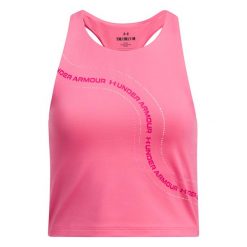 Dziewczęcy tank top Under Armour Motion Branded. Czerwone buty sportowe dziewczęce Under Armour, bez wzorów, bez zapięcia, na fitness i siłownię. Za 204.50 zł.