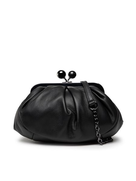 Weekend Max Mara Torebka Prati 55160122600 Czarny. Czarne torebki do ręki damskie Weekend Max Mara, bez wzorów, ze skóry, wizytowe, bez dodatków. Za 1,199.00 zł.