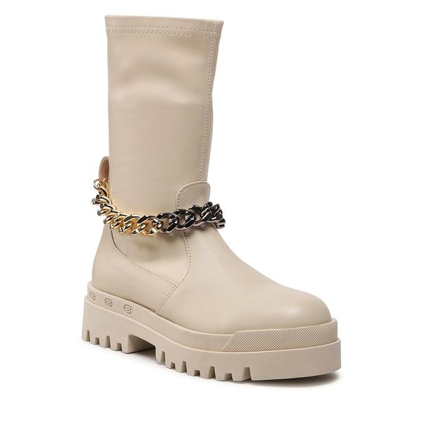 Botki Badura. Brązowe botki damskie Badura, bez obcasa, na płaskiej podeszwie, bez zapięcia. Za 449.99 zł.