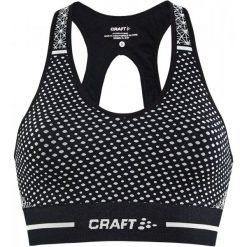 Craft Top Core Block Damski, Czarno-Biały S. Białe bielizna termoaktywna damska Craft, z materiału. W wyprzedaży za 115.00 zł.