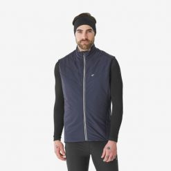 Kamizelka do narciarstwa biegowego męska Inovik XC S 100. Bluzy męskie INOVIK, na zimę, l, bez wzorów, z materiału, bez kaptura. Za 219.99 zł.
