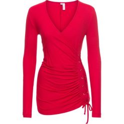 Top ze sznurowaniem bonprix magenta. Topy damskie marki DOMYOS. Za 89.99 zł.
