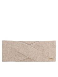 BOSS Opaska materiałowa Livie 50570985 Kremowy. Brązowe rękawiczki damskie Boss, bez wzorów, z materiału. Za 319.99 zł.