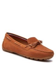 Geox Mokasyny D Kosmopolis + Grip D45RCB 0DP43 C6N5F Brązowy. Brązowe mokasyny damskie Geox, z nubiku. Za 469.99 zł.