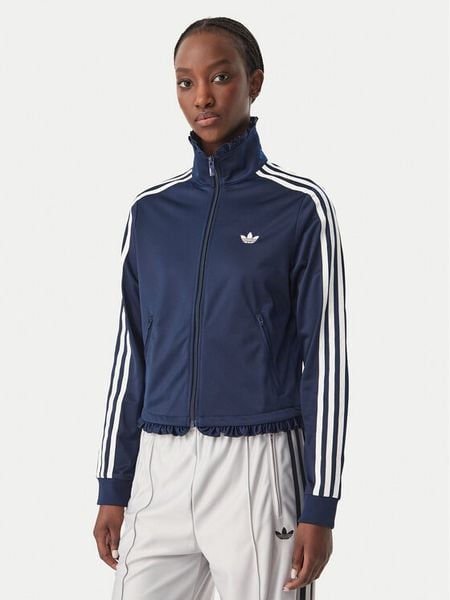Adidas Bluza Firebird LG4309 Granatowy Regular Fit. Niebieskie bluzy damskie Adidas, xs, bez wzorów, z syntetyku, bez kaptura. Za 329.99 zł.