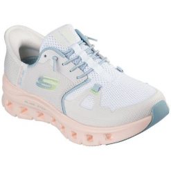 Adidasy Skechers Glide-step Pro, Kobiety. Białe obuwie sportowe damskie Skechers, bez wzorów, z syntetyku, trekkingowe, Skechers Sport. Za 490.00 zł.