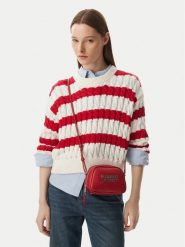 Tommy Jeans Torebka Tjw Bold Camera Bag AW0AW18785 Brązowy. Brązowe listonoszki damskie Tommy Jeans, bez wzorów, z jeansu, bez dodatków. Za 369.99 zł.