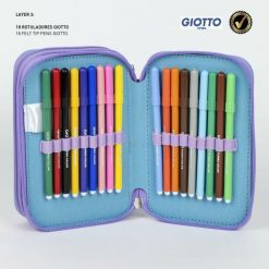 Piórnik potrójny Frozen. Niebieskie torby i plecaki dziecięce DISNEY FROZEN. W wyprzedaży za 151.85 zł.