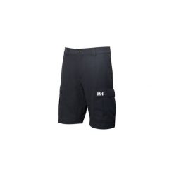 Spodenki męskie Helly Hansen HH QD Cargo Shorts 11. Czarne krótkie spodenki sportowe męskie Helly Hansen, m, bez wzorów, trekkingowe. Za 319.15 zł.