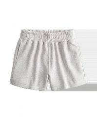 Damskie szorty dresowe UNLEASH WINGS GREY. Szare szorty damskie Wings, s, bez wzorów, z bawełny, wakacyjne. Za 169.90 zł.