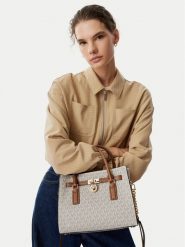 MICHAEL Michael Kors Torebka 30T6GNXS1B Kremowy. Białe torebki do ręki damskie MICHAEL Michael Kors, bez wzorów, ze skóry, bez dodatków. Za 1,239.00 zł.