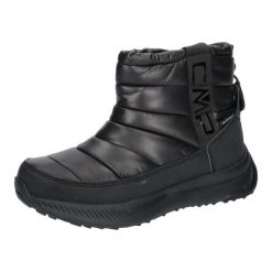 Buty zimowe damskie, Zoy. Czarne obuwie sportowe damskie CMP, bez wzorów, z materiału. Za 349.99 zł.