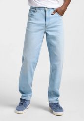 MESKIE SPODNIE LEE OSCAR CHANCE 112365100. Spodnie materiałowe męskie Lee, l, bez wzorów, z jeansu. Za 219.99 zł.