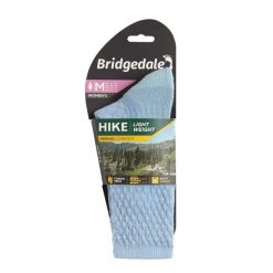 Skarpety do turystyki damskie Bridgedale HIKE LW COM BO LD. Niebieskie skarpety damskie Bridgedale, bez wzorów, z elastanu. Za 109.99 zł.
