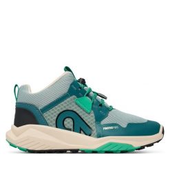 Sneakersy Reima. Zielone trampki i tenisówki chłopięce Reima, bez wzorów, bez zapięcia. Za 449.99 zł.