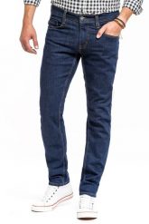 MUSTANG OREGON TAPERED MĘSKIE SPODNIE JEANSOWE JEANS DENIM BLUE 1014042 5000 940, W32 L30. Niebieskie spodnie materiałowe męskie Mustang, l, bez wzorów, z bawełny, klasyczne. Za 219.99 zł.