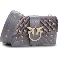 Torebka PINKO - Mini Love Metal Birds C/Spallacc AI 18-19 PLTT 1P217S Y514 Dark Grey I76. Szare torebki do ręki damskie Pinko, z materiału. Za 1,319.00 zł.