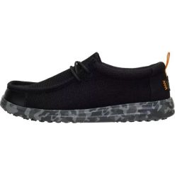 HeyDude Męskie Mokasyny Wally Work CE. Brązowe mokasyny męskie Hey dude, z materiału. Za 299.00 zł.