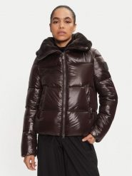 Save The Duck Kurtka zimowa D30974W LUCK19 Brązowy Regular Fit. Brązowe kurtki damskie SAVE THE DUCK, na zimę, bez wzorów, z syntetyku, bez kaptura. Za 1,039.00 zł.