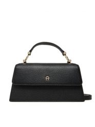 Aigner Torebka Delia S 132985 Czarny. Czarne torebki do ręki damskie Aigner, bez wzorów, ze skóry, bez dodatków. Za 1,969.00 zł.