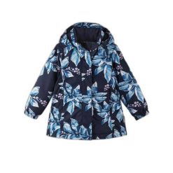 Dziewczęca kurtka narciarska Reima Toki. Niebieskie buty zimowe dziewczęce Reima, bez wzorów, bez zapięcia. Za 506.00 zł.