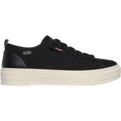 Buty Skechers Bobs Copa, Kobiety. Czarne obuwie sportowe damskie Skechers, bez wzorów, z gumy, trekkingowe. Za 296.00 zł.