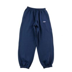 Second life - Spodnie dresowe męskie Umbro Y2K Vintage marine - Jak nowy. Niebieskie spodnie sportowe męskie Umbro, m, bez wzorów, z dresówki, do biegania. Za 127.76 zł.