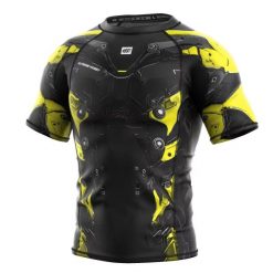 Koszulka Męska Rashguard MMA na Siłownię EXTREME HOBBY IRON FORCE. Czerwone koszulki sportowe męskie EXTREME HOBBY, m, bez wzorów, z bawełny, bez kołnierzyka, bez ramiączek, na fitness i siłownię. Za 199.00 zł.