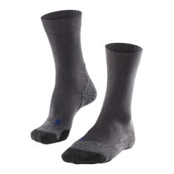 Skarpetki damskie Falke TK2 Cool. Szare skarpety damskie Falke, bez wzorów, z elastanu. Za 161.50 zł.