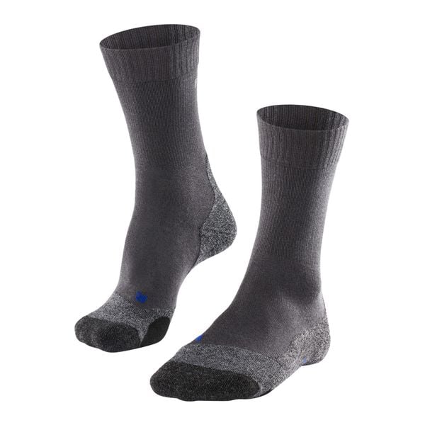 Skarpetki damskie Falke TK2 Cool. Szare skarpety damskie Falke, bez wzorów, z elastanu. Za 165.50 zł.